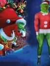 Second Skin Christmas Cosplay Zentai Stage Costumes Cosplay Zentai Costume Christmas Cosplay Zentai Ghost Glazy Cosplay Zentai Costume