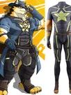 Second Skin Anime Live a Hero Barel Barrel Tights Cosplay Zentai Costume