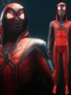 Zentai Second Skin PS5 Miles Morales Red Hat Hood Hood