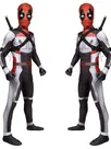 Second Skin Deadpool Cosplay Zentai Costume Deadpool One-piece Tights Halloween Cosplay Zentai Cosplay Costume
