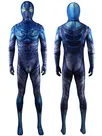 Second Skin Halloween Movie Blue Beetle Blue Beetle Costume Cosplay Zentai Costume