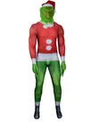 Second Skin Christmas Cosplay Zentai Stage Costumes Cosplay Zentai Costume Christmas Cosplay Zentai Ghost Glazy Cosplay Zentai Costume