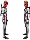 Second Skin Deadpool Cosplay Zentai Costume Deadpool One-piece Tights Halloween Cosplay Zentai Cosplay Costume