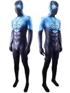 Second Skin Blue Beetle Costume Blue Beetle Costume Halloween Stage Costumes Cosplay Zentai