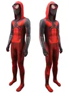 Zentai Second Skin PS5 Miles Morales Red Hat Hood Hood