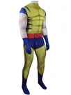 Second Skin Comic Hero Wolverine Tights Cosplay Zentai Halloween Costume