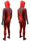Zentai Second Skin PS5 Miles Morales Red Hat Hood Hood