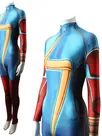 Second Skin Ms. Marvel Cos Captain Marvel Costume Cosplay Zentai Iman Vellani Second Skin Ms. Marvel Cos Captain Marvel Costume Cosplay Zentai Iman Vellani