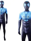 Second Skin Blue Beetle Costume Blue Beetle Costume Halloween Stage Costumes Cosplay Zentai