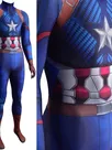 Captain America Costumes Cosplay Zentai Skin Suit Comic-con Stage Show Costumes