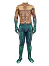 Second Skin Aquamandc Aquaman Bodysuit Cosplay Zentai Costume Halloween Cosplay Zentai Costumes
