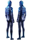 Second Skin Halloween Movie Blue Beetle Blue Beetle Costume Cosplay Zentai Costume