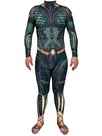 Second Skin Aquamandc Aquaman Bodysuit Cosplay Zentai Costume Halloween Cosplay Zentai Costumes