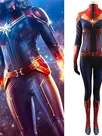 Zentai Second Skin Captain Marvel Cos Leotards Captain Marvel Costumes Captain Marve Costumes