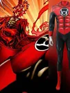 Second Skin Red Lantern Corps Costume Cosplay Zentai Costume