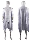 Zentai Second Skin Halloween Wanda Vision Vision White Vision Pearl White Tights Battle Costume