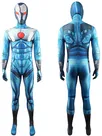 Second Skin Comic Book Iron Man Stealth Armored Suit Halloween Cosplay Zentai Costume