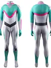 Second Skin Nippon Manga Hero Shinkansen Morphing Robot Hayato Halloween Cosplay Zentai Costume