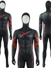 Second Skin Comic Boy Titan Red X Red X Bodysuit Earth-27 Red X Cosplay Zentai Costume