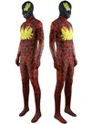 Second Skin Carnage Slaughter Suit Tights Cosplay Zentai Halloween Costume