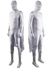 Zentai Second Skin Halloween Wanda Vision Vision White Vision Pearl White Tights Battle Costume