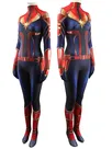 Zentai Second Skin Captain Marvel Cos Leotards Captain Marvel Costumes Captain Marve Costumes