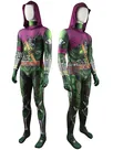 Second Skin Heroes of No Return Green Goblin Cosplay Zentai Costume No Way Home Upgrade Suit Tights Onesuit Stage Costumes