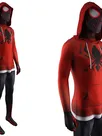 Zentai Second Skin Miles Morales Myers Morales Grocery Store Cat Suit Zentai Second Skin Miles Morales Myers Morales Grocery Store Cat Suit