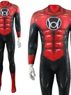 Second Skin Red Lantern Corps Costume Cosplay Zentai Costume