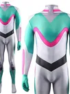 Second Skin Nippon Manga Hero Shinkansen Morphing Robot Hayato Halloween Cosplay Zentai Costume