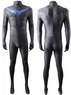 Zentai Second Skin Costume DC Nightwing Blue Costumes Zentai Second Skin Costume DC Nightwing Blue Costumes