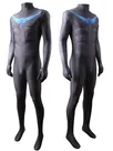 Zentai Second Skin Costume DC Nightwing Blue Costumes Zentai Second Skin Costume DC Nightwing Blue Costumes