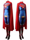 Second Skin Iron Supergirl Costume Cosplay Zentai Superman Costume Party Costume Halloween Show Costumes Second Skin Iron Supergirl Costume Cosplay Zentai Superman Costume Party Costume Halloween Show Costumes