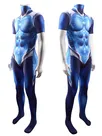 Second Skin DC Junior Titans Aqualad Teen Titans Garth Sea Storm Cosplay Zentai Costume