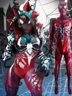 Zentai Second Skin Venom Venom Massacre Red Hero One-piece Tights Anti-venom Halloween Costume Zentai Second Skin Venom Venom Massacre Red Hero One-piece Tights Anti-venom Halloween Costume