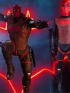 Second Skin DC Gotham Knights Red Hood Cosplay Zentai Costume Tights Cosplay Zentai Halloween Costumes Stage Show Costumes