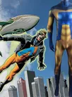 Second Skin Comic Book Hero Animal Man Superman Cosplay Zentai Costume Cosplay Zentai Bodysuit Second Skin Comic Book Hero Animal Man Superman Cosplay Zentai Costume Cosplay Zentai Bodysuit