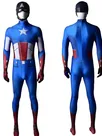 Second Skin Cosplay Zentai Costume Captain America 1 Cosplay Zentai Costume Stage Costumes Cos Cosplay Zentai Costume Anime Stage Costumes