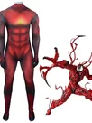 Second Skin Venom Slaughter Carnage Muscle Tights Cosplay Zentai Costume Anime Cosplay Zentai Halloween Stage Costumes