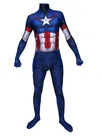 Second Skin Captain America Tights Halloween Cosplay Zentai