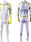 Second Skin the Flash Season 5 Godspeed Costume Godspeed Cosplay Zentai Costume Halloween Flash Character Cosplay Zentai Costume