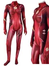 Second Skin the Flash Lightning Female Character Stage Costumes Halloween Cosplay Zentai Costumes