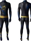 Second Skin Comic Boy Titan Static Man Costume Cosplay Zentai Cosplay Costume Stage Costumes Halloween Costumes