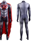 Second Skin Superman Red Son Cosplay Zentai Superman Tights Halloween Costume