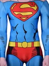 Second Skin Anime Superman Cosplay Zentai Costume Cosplay Zentai Anime Superman Costume Comic Con Costume