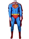 Second Skin Anime Superman Cosplay Zentai Costume Cosplay Zentai Anime Superman Costume Comic Con Costume