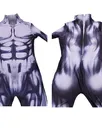 Second Skin Silver Shadow Man Cosplay Zentai Costume Silver Surfer Cosplay Zentai Anime Costume Halloween Costume