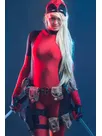 Sexy Lady Deadpool Cosplay Costumes Superhero Zentai Catsuit Skinsuit Second-skin Clothing Sexy Lady Deadpool Cosplay Costumes Superhero Zentai Catsuit Skinsuit Second-skin Clothing