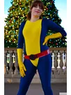 Halloween X- Men Kitty Pryde Shadowcat Superhero Zentai Catsuit Skinsuit Second-skin Costume