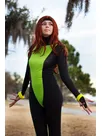 Second Skin X-men Jean Grey Spandex Zentai Suits Halloween Superhero Costume